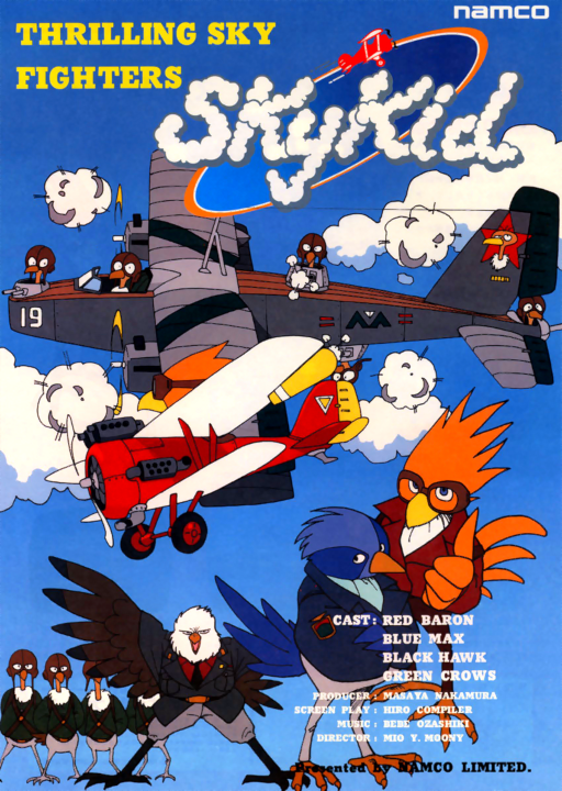 Sky Kid (New Ver.) MAME2003Plus Game Cover